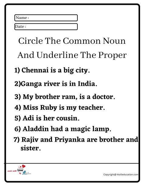 Proper And Common Noun Worksheet For Grade 1, Underline The Nouns Worksheet, Common Proper Nouns Worksheet 1st Grade, Common Noun And Proper Noun Worksheets Grade 2, Common And Proper Nouns Worksheet Grade 3, Common And Proper Nouns Worksheet 2nd Grade, Common And Proper Noun Worksheet Grade 4, Proper Noun Worksheets 2nd Grade, Proper Noun And Common Noun Worksheet