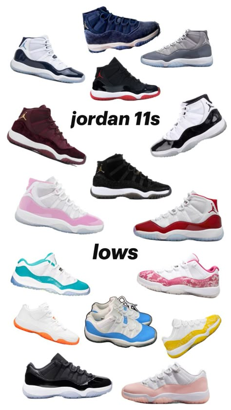 Jordan Shoes List, Shoes For Teens, Casual Shoes Women Sneakers, Fire Shoes, Nike Shoes Women Fashion, Girls Basketball Shoes, Jordan 11s, Pretty Sneakers