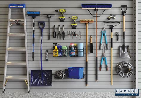 Garage Wall Organization, Garage Wall Organizer, Garage Hacks, Garage Wall Storage, Garage Storage Inspiration, Garage Organizer, Garage Organizing, Farm Road, Garage Renovation