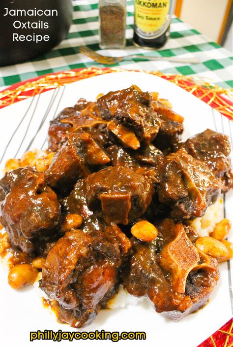 The Best Jamaican Oxtails Recipe 25 Best Jamaican Oxtail Recipe, Slow Cook Oxtail Crock Pot, Boiled Oxtail Recipes, Ox Tails Crockpot Slow Cooker Oxtail Recipes, Slow Cooker Oxtail Recipes Jamaican, Ox Tail Recipe Jamaican, Jamacian Food Oxtail Recipe, Oxtail Seasoning Recipe, Best Oxtail Stew Recipe