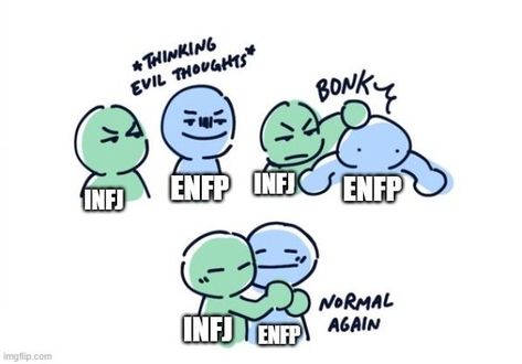 Enfp X Infj, Enfp Infj, Infj X Entp, Infj And Entp, Enfp And Infj, Personalidad Enfp, Infj Humor, Mbti Zodiac, Enfp Relationships