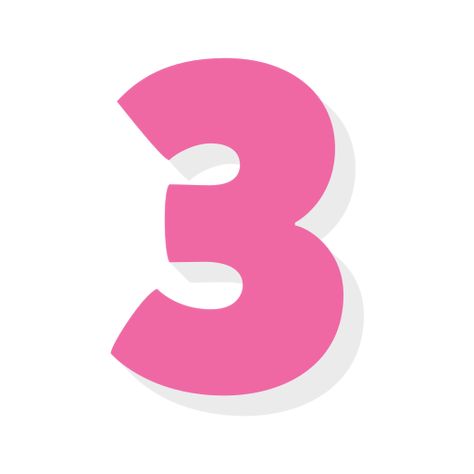 Pink Png, Png Hd, Transparent Image, Pink Collection, Rosa Pink, Edit Icon, Animated Icons, Number 3, Black Hand