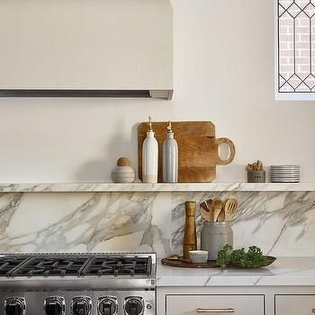 Granite Backsplash With Shelf, Quartz Backsplash Shelf, Quartz Kitchen Backsplash With Shelf, Shelf Above Cooktop, Shelf Behind Cooktop, Shelf Above Backsplash, Single Shelf Kitchen, Kitchen Quartz Shelf, Shelf Under Upper Cabinets