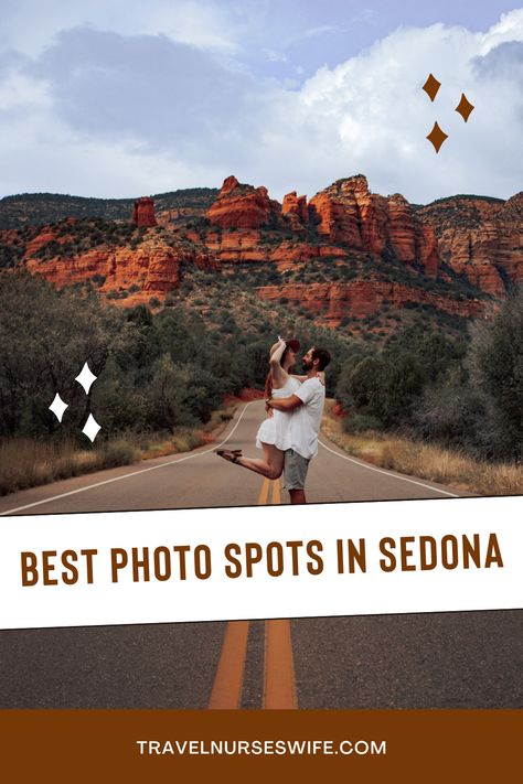 Top 5 Instagrammable Places in Sedona; How to Get There and When to Go Most Instagrammable Places In Arizona, Sedona Outfits Summer, Sedona Instagram Pictures, Sedona Photography Spots, Sedona Photoshoot Photo Ideas, Sedona Picture Ideas, Arizona Photoshoot Ideas, Arizona Instagram Pictures, Sedona Arizona Aesthetic