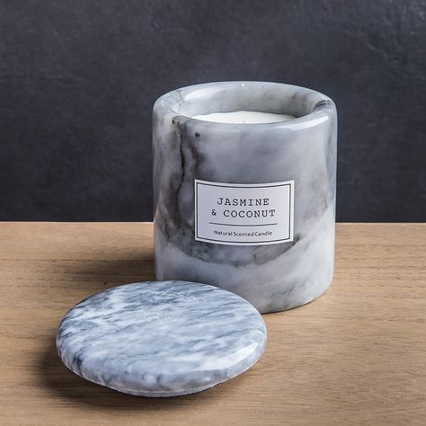 Scandinavian Spa, Marble Candles, Marble Jar, Stone Road, Candle Brand, Marble Home, Bright Decor, Spa Style, Marble Candle