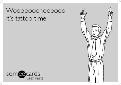 I'm CRAVING a new tattoo!!!! Tattoo Memes, Tattoo Website, Tattoo Time, Body Is A Temple, Time Tattoos, E Card, Someecards, Love Tattoos, Beautiful Tattoos