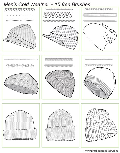 Balaclava Drawing Reference, Beanie Hat Drawing Reference, How To Draw A Beanie On A Head, Beanie Hat Drawing, Bennie Drawing, Beanie Sketch, Beanie Drawing References, Cloth Sketch, Beanie Drawing