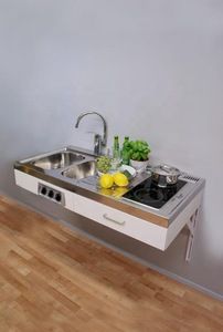 Design Case Mici, Micro Kitchen, Accessible Kitchen, Tiny Kitchen Design, Hidden Kitchen, Tiny House Kitchen, Compact Kitchen, Mini Kitchen, Tiny Kitchen