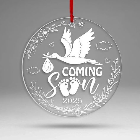 Amazon.com: ARTSYWIX Expecting Baby Christmas Ornaments 2025, Our Little Present is Due to be Unwrapped Pregnancy Announcement, Expecting Parents to Be Keepsake, Bumps First Christmas Pregnant Gifts : Home & Kitchen Gifts For Pregnant Women, Baby Christmas Ornaments, Expecting Mom Gifts, Nursery Room Inspiration, Pregnancy Gifts, Expecting Baby, Babies First Christmas, 1st Christmas, Christmas Baby