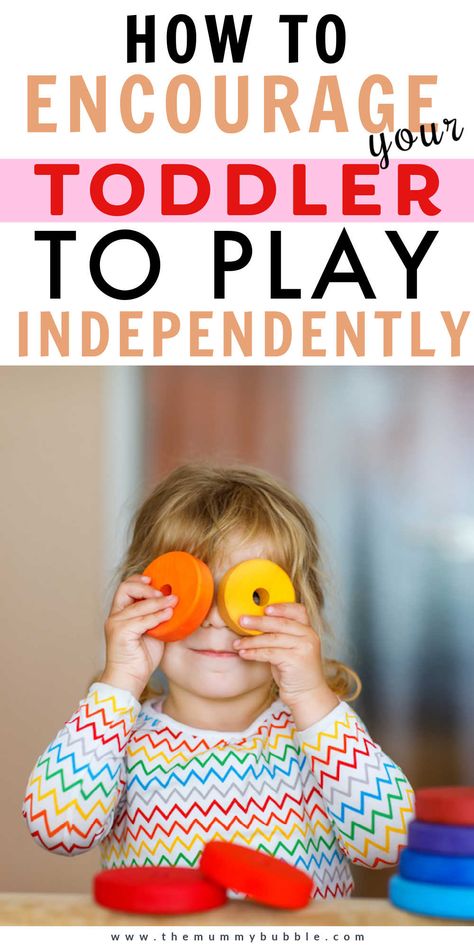 Did you know independent play is really good for your toddler? Here are some top tips for encouraging independent play plus some easy independent play activities for toddlers. #toddlerplay #parentingtips Positive Parenting Advice, Independent Toddler, Toddler Behavior, Confidence Kids, Independent Play, Toddler Development, Smart Parenting, Parenting Toddlers, Toddler Snacks