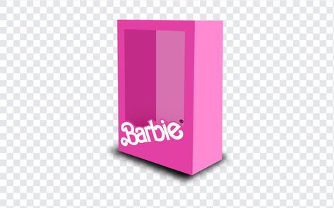 Barbie Box PNG Barbie Box Png, Box Background, Box Png, Free Barbie, Barbie Box, Background Template, Mockup Downloads, Graphic Elements, Graphic Design Projects