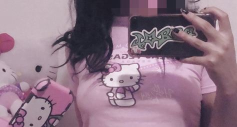 Hello Kitty Y2k, Kitty Aesthetic, Charmmy Kitty, Kitty Clothes, Hello Kitty Clothes, Hello Kitty Aesthetic, Trashy Y2k, Pink Girly Things, 2000s Fashion Outfits