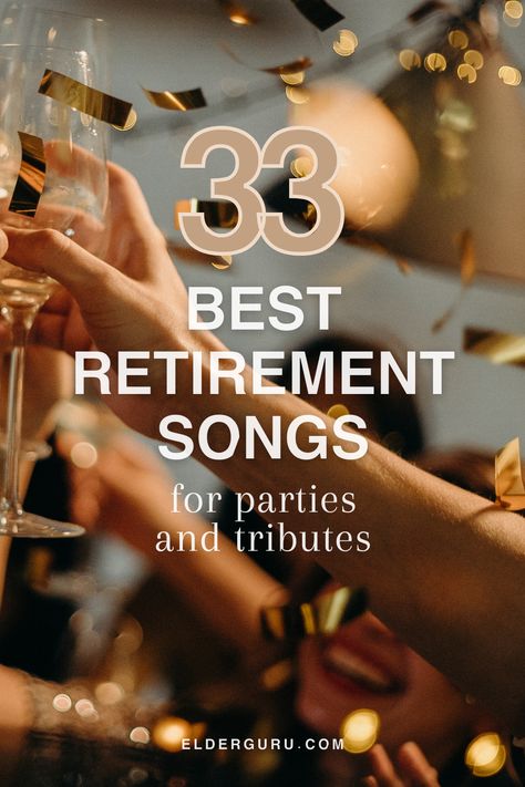 A retirement caps a lifetime of achievements and the beginning of something new for the retiree. It’s an exciting beginning and a very important moment in a person’s life that deserves to be celebrated. That celebration calls for appropriate retirement songs. Retirement Video Ideas, Retirement Signs Ideas Free Printable, Retirement Songs For Teachers, Retirement Celebration Ideas, Retirement Countdown Ideas, Retirement Songs, Songs About Dads, Songs For Teachers, Principal Retirement