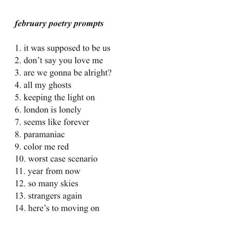 Pause For A Writing Prompt, Topics To Write Songs About, Song Lyric Starters, Song Writing Topics, Song Title Ideas Lyrics, Journal Title Ideas Writing Prompts, Titles For Poems, Poem Starters Ideas, Poetry Starters Writing Prompts