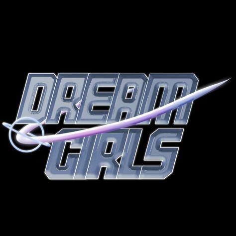 Dream Girls logo☆ Kpop Entertainment Logo, Dr Ideas, Kpop Group Names, Kpop Group, Entertainment