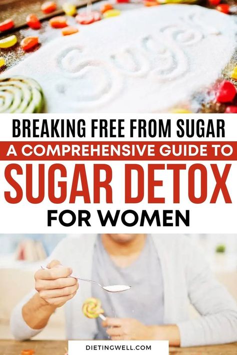 How to Detox from Sugar | Women's Sugar Detox Tips | Sugar Detox Recipes | Benefits of Sugar Detox for Women | Sugar Detox Meal Plan | Sugar Detox Benefits for Women | Healthy Sugar Detox Strategies for Women Sugar Detox Symptoms, Healthy Chicken Pasta Salad, Pasta Salad With Avocado, Detox From Sugar, Sugar Busters, Sugar Cleanse, Sugar Detox Plan, Sugar Detox Recipes, Detox Meal Plan