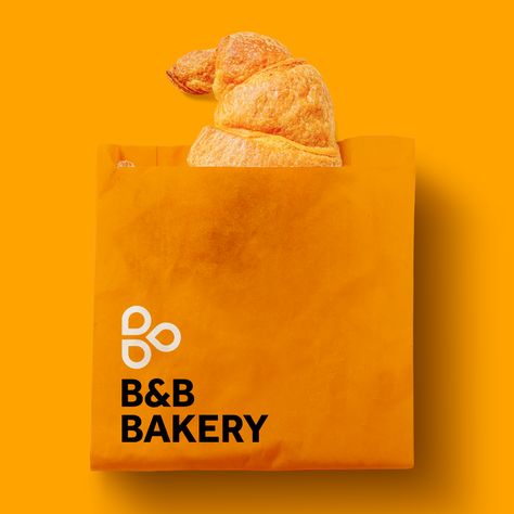 B&B Bakery brand identity by nuket güner çorlan #InspoFinds Dessert Branding Design, Bread Branding Design, Bakery Identity Branding, Bakery Visual Identity, Pastry Branding, Bread Branding, Bakery Branding Logo, Bakery Logo Inspiration, Bakery Brand Identity