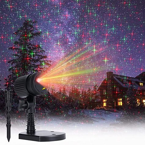 Christmas Decorations Green, Outside House, Light Projection, Christmas Projector, Projector Light, Halloween Christmas Decorations, Laser Light, Star Projector, Holiday Halloween