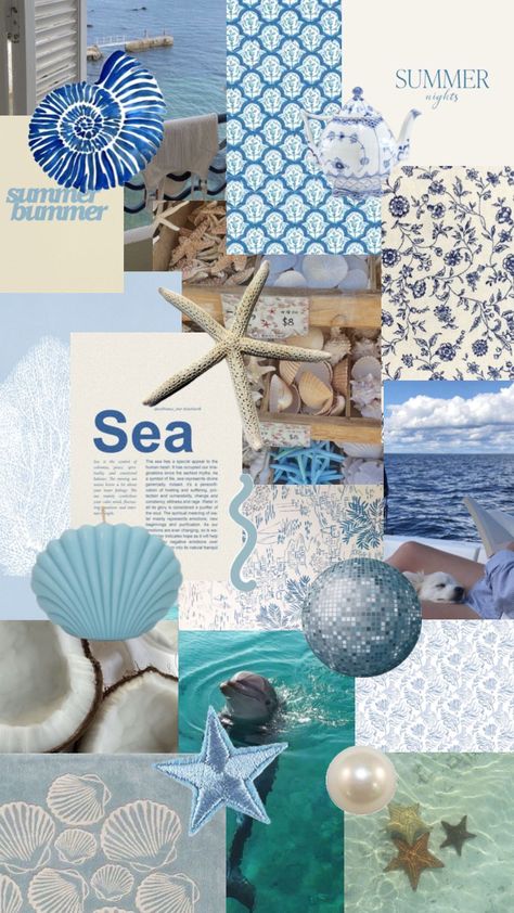 #coastalgrandaughter #wallpaper Spiritual Meaning, Create Collage, Summer Nights, Creative Play, Textured Background, Mood Boards, Mood Board, Meant To Be, Bring It On