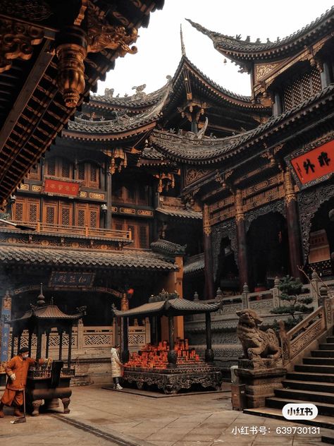 Ancient China Aesthetic, Chinese Buildings, Ancient Chinese Architecture, Chinese House, China Architecture, Chinese Aesthetic, Japan Architecture, Asian Architecture, Japan Aesthetic