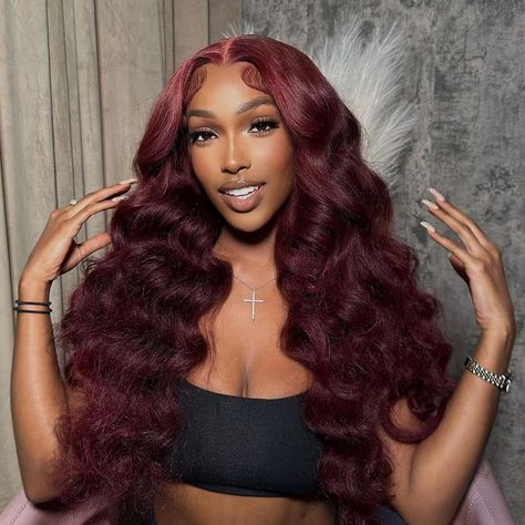 Lace Wigs Styles, Loose Waves Hair, Remy Hair Wigs, Frontal Hairstyles, Burgundy Hair, Colored Wigs, Body Wave Hair, Hair Problems, Lace Hair