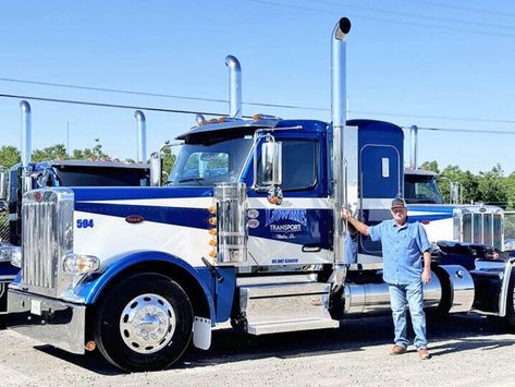 Peterbilt marks ‘milestone’ with 5,000th Model 589 order - NewsBreak Irish Boy Names, Grizzly Bear Cub, Trucks For Sell, Truck Company, Old School Trucks, Wyoming State, Chevrolet Truck, Dodge Truck, Trucking Companies