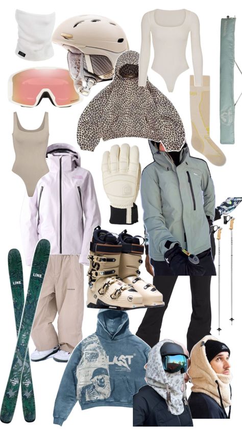 Ski apparel and gear inspo Ski Outfits For Women Helmet, Courchevel Outfit, Ski Gear Women Outfits, Ski Aesthetic Outfits, Skiing Fits, Ski Outfit Ideas, Ski Gear Women, Ski Fits, Ski Fit