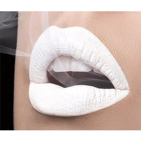 White Angel Makeup, Lip Pencil Colors, White Lipstick, White Lips, Lipstick Art, White Makeup, Lips Shades, Lipstick Swatches, Colors Of The Rainbow