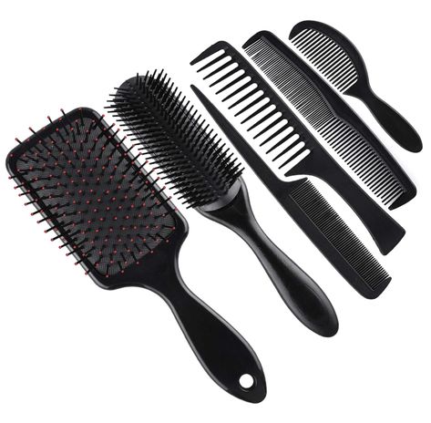 Detangle Hair Brush, Detangle Brush, Curly And Straight Hair, Hair Tool Set, Thick Coarse Hair, Detangle Hair, Tail Comb, Hair Brush Set, Detangling Hair Brush