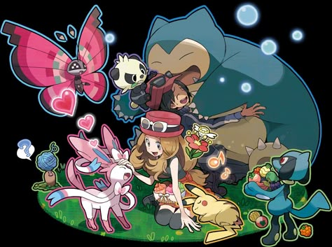 Calem Pokemon, Pokemon Personalities, Pokemon Quiz, Pokemon X And Y, Pokemon Official, Serena Pokemon, Mega Pokemon, Pokémon X And Y, Gotta Catch Them All