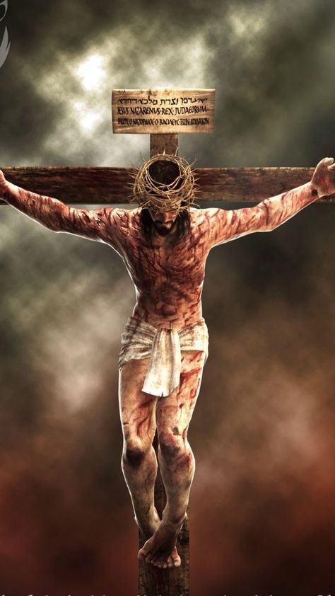 Jesus Crucifixion Pictures, Real Image Of Jesus, Passion Of Christ Images, Jesus Smiling, Jesus Background, Jesus Crucified, Christ Painting, Jesus Christ Cross, Christ Artwork