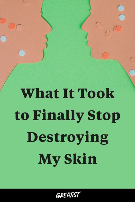 Picking Disorder, Skin Picking Disorder, Different Types Of Acne, Skin Care For Acne, Clear Your Skin, Skin Picking, Face Care Products, Get Rid Of Pimples, Rid Of Pimples