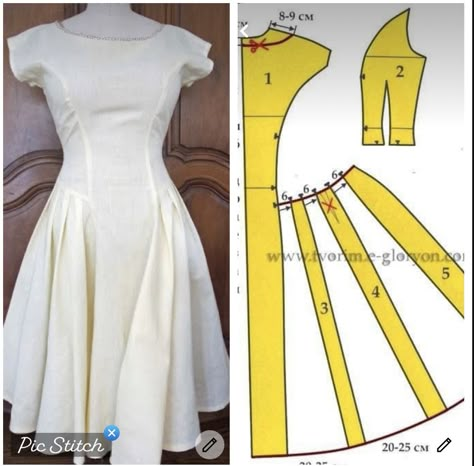 Dresses To Sew For Beginners, Dress Sewing Designs, Easy Dress Patterns For Beginners, Sew Pattern Dress, Sewing Cute Clothes, Free Sewing Patterns For Beginners Clothes, Cocktail Dress Sewing Patterns, Corset Outfit Formal, Dress Templates Sewing