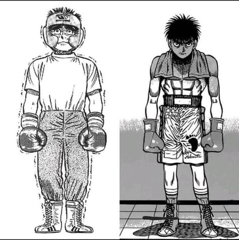 Hajime No Ippo Wallpaper, Anime Training, Box Manga, Dbz Manga, Hajime No Ippo, Cool Anime Wallpapers, Jojo Bizarre, Manga Drawing, Manga Comics