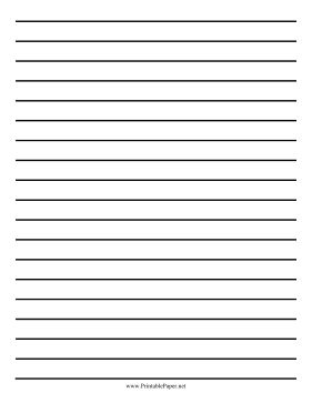 Great for people with low vision or trouble seeing the lines on traditional notebook paper, this writing paper has bold lines half an inch apart. Letter size. Free to download and print Notebook Paper Printable, Lined Paper Template, Organic Geometry, Notebook Paper Template, Paper Template Free, Printable Graph Paper, Word Line, Printable Lined Paper, Improve Your Handwriting