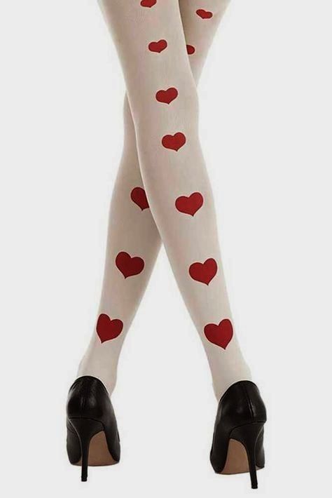 Heart Tights, To My Valentine, Print Tights, Grey Headboard, Hearts Print, Whole Lotta Love, Printed Tights, O Reilly, Wild At Heart