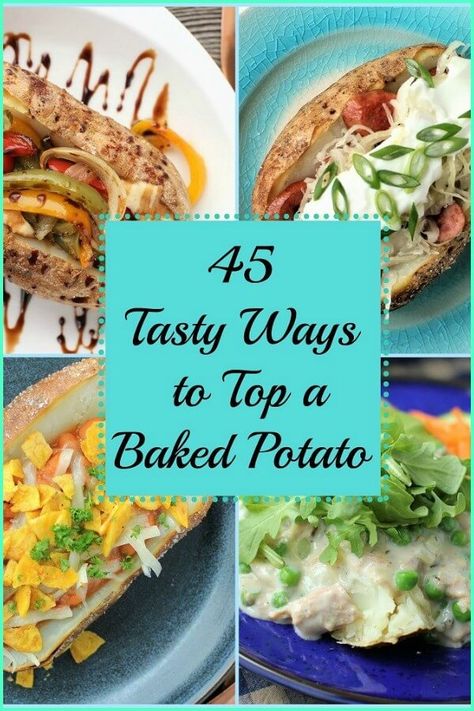 Baked Potato Topping Ideas, Baked Potato Ideas, Creamed Tuna, Baked Potato Fillings, Baked Potato Dinner, Potato Ideas, Baked Potato Toppings, Baked Potato Bar, Tuna Recipe