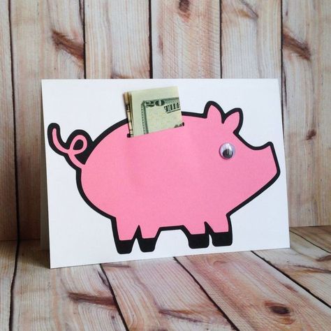 unique homemade cards | 10 Clever and Unique Birthday Card Ideas Money Holders Card, Unique Birthday Cards, Homemade Birthday Cards, Money Gifts, Cute Birthday Cards, Bday Cards, 카드 디자인, Money Cards, Birthday Card Ideas