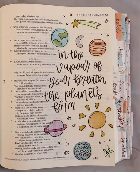 Tower Of Babel Bible Journaling, Things To Draw In Your Bible, Bible Page Art, Drawings In Bible, Bible Doodles Journaling Scripture Art, Cute Bible Art, Cute Bible Drawings, Cute Christian Doodles, Revelation Bible Journaling