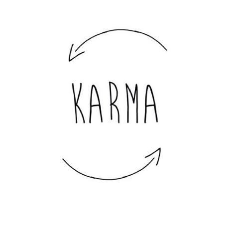 Karma Pictures, Meaning Full Tattoos, Tattoo Karma, Karma Tattoo, Sharpie Tattoos, Simple Tattoo Designs, Cute Little Tattoos, Instagram Graphics, Famous Personalities