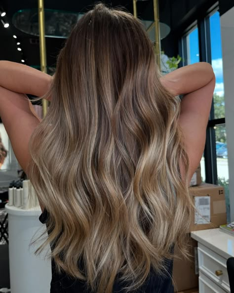 Happy National Balayage Week! 🎉 To celebrate, we’re excited to share some gorgeous photos highlighting the amazing balayage AND foilayage work of our talented stylists! Whether you’re after a subtle sun-kissed glow or a bold, dimensional look, our team can create the perfect balayage just for you! 🌟 Call OR text us at 225-328-4998 to book with our talented stylists! Take your confidence TO THE NEXT LEVEL! 🌟 #Balayage #Foliage #HandpaintedBalayage #HandpaintedColor #Hair #HairSalon #Hairsty... Healthy Balayage Hair, Sunlights Balayage Brunette, Balayage On Level 7, Soft Balayage Hair, Dimensional Balayage Bronde, Level 8 Balayage, Brown Balayage Extensions, Level 7 Balayage, Soft Balayage Brunette