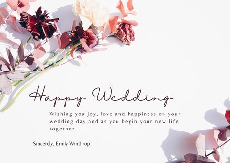 wedding wishes for card 2 Happy Wedding Wishes, Wedding Wishes Messages, Note Card Template, Wedding Card Messages, Congratulations Greetings, Wedding Notes, Wedding Messages, Wedding Congratulations Card, Happy Wedding Day