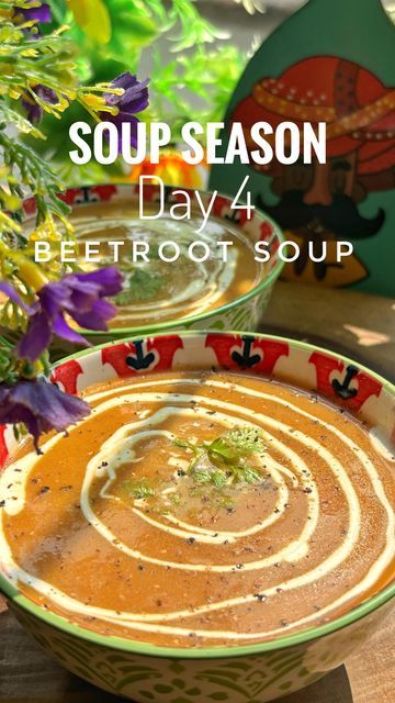 Healthy Recipes Soup, Beetroot Soup, Beetroot Recipes, Vegetable Soup Healthy, Soup Healthy, Soup Season, Recipes Soup, The Soup, Seven Days