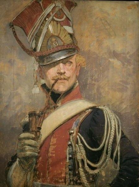 Man In Uniform, Napoleonic Uniforms, Military Artwork, Beauty In Art, Napoleonic Wars, Historical Art, Military Uniforms, 판타지 아트, Traditional Paintings