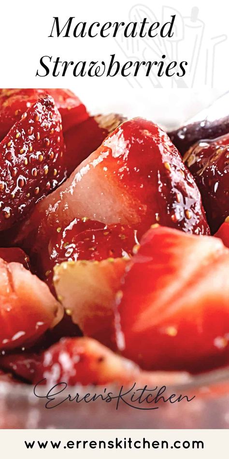 Strawberry And Peanut Butter, Strawberries With Sugar, Desserts Strawberry, Strawberry Huller, Lemon Juice Uses, Macerated Strawberries, Desserts Fruit, Summer Sweets, Puff Pastry Desserts