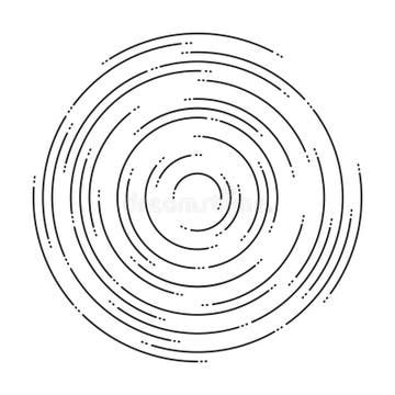 Concentric puzzle stock vector. Illustration of vector - 21171953 Ripple Graphic, Surreal Tattoo, Flower Art Images, Graphic Wallpaper, Line Tattoos, Circle Design, Graphic Patterns, Abstract Background, Geometric Art