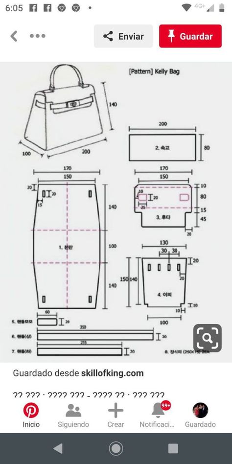 Kelly Bag Pattern, Leather Handbag Patterns, Leather Bag Tutorial, Denim Bag Patterns, Leather Bag Design, Fabric Christmas Ornaments Patterns, Christmas Ornaments Patterns, Leather Bag Pattern, Diy Leather Bag