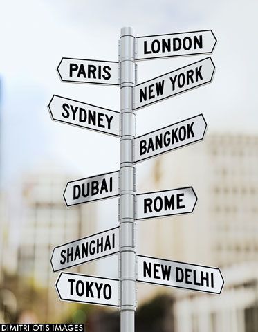 Dubai, london, and new york image Real Estate Cake, Crepe Cart, Road Sign Board, Beer Bar Design, Language Quiz, Wayfinding Signs, Way Finding, Sign Board Design, City Sign