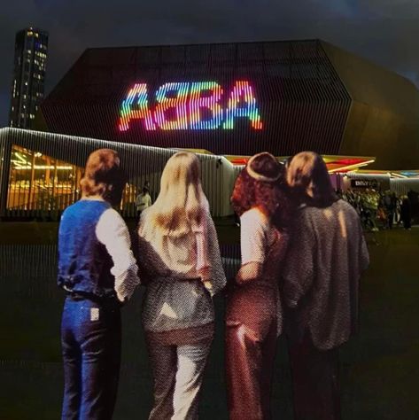 Abba My Love My Life, Abba Widget, Abba Playlist Cover, Abba Aesthetic Outfits, Abba Aesthetic Vintage, Abba Inspired Outfit, Abba Aesthetic, Abba Poster, Abba Band