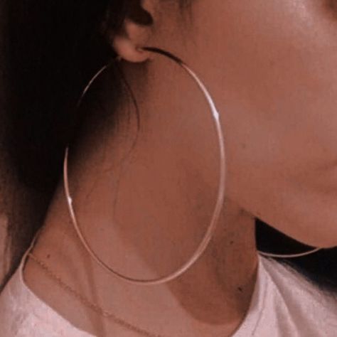 Earrings Aesthetic Hoop, Latina Hoop Earrings, Big Silver Hoops Aesthetic, Huge Hoop Earrings, Large Hoop Earrings Aesthetic, Hoop Earring Aesthetic, Big Silver Hoop Earrings, Big Hoops Aesthetic, Hoops Earrings Aesthetic